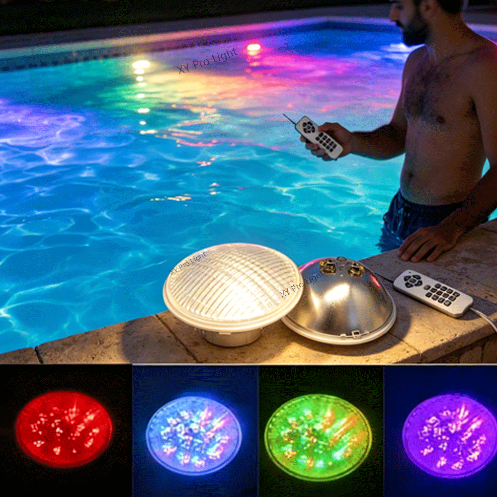 Xy Spa & Wellness George Town Photos - 25W PAR56 RGB LED 수영장 조명