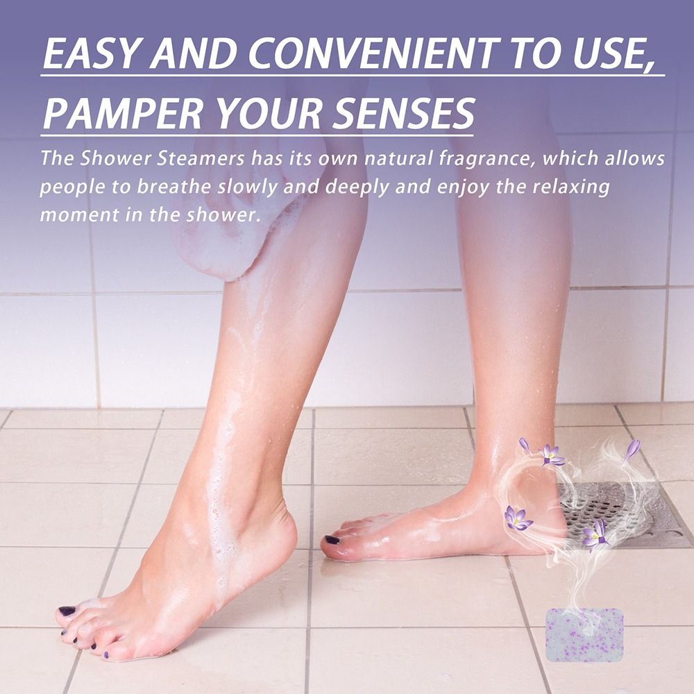 4정/팩 셀프 케어 릴렉세이션 스웨어 샤워 스티머 선물 - Shower Steamer Tablet 리뷰 및 가격