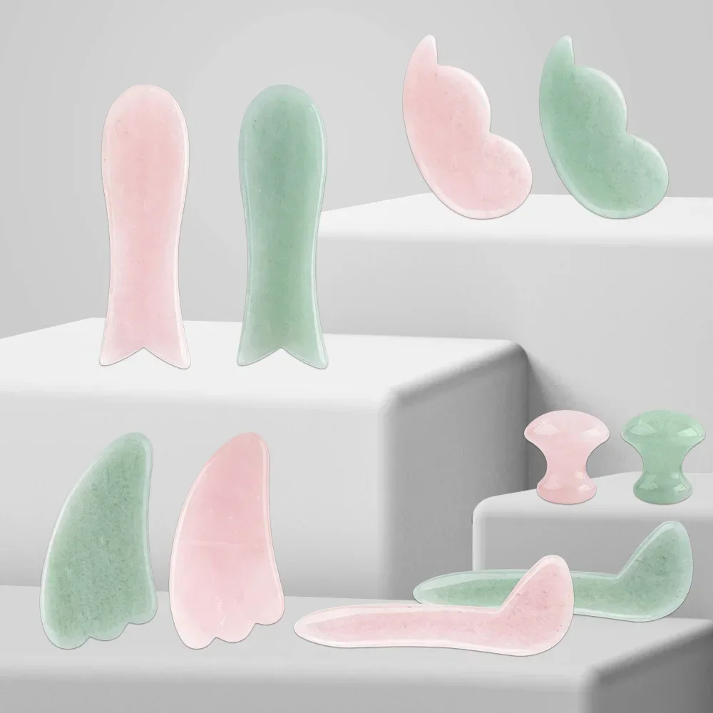 천연 옥석 괄사 마사지 보드 로즈 쿼츠 괄사 플레이트  - Gua Sha Tool Rose Quartz 리뷰 및 가격