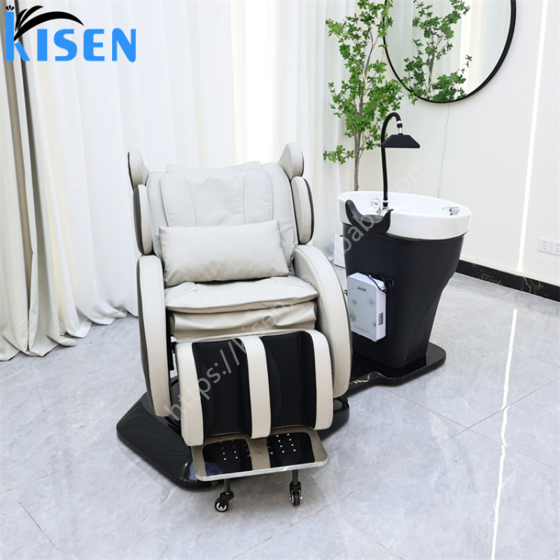 맞춤형 고급 회전식 미용실 샴푸 의자, 모던 스파 살롱 - Spa Y Wellness 리뷰 및 가격