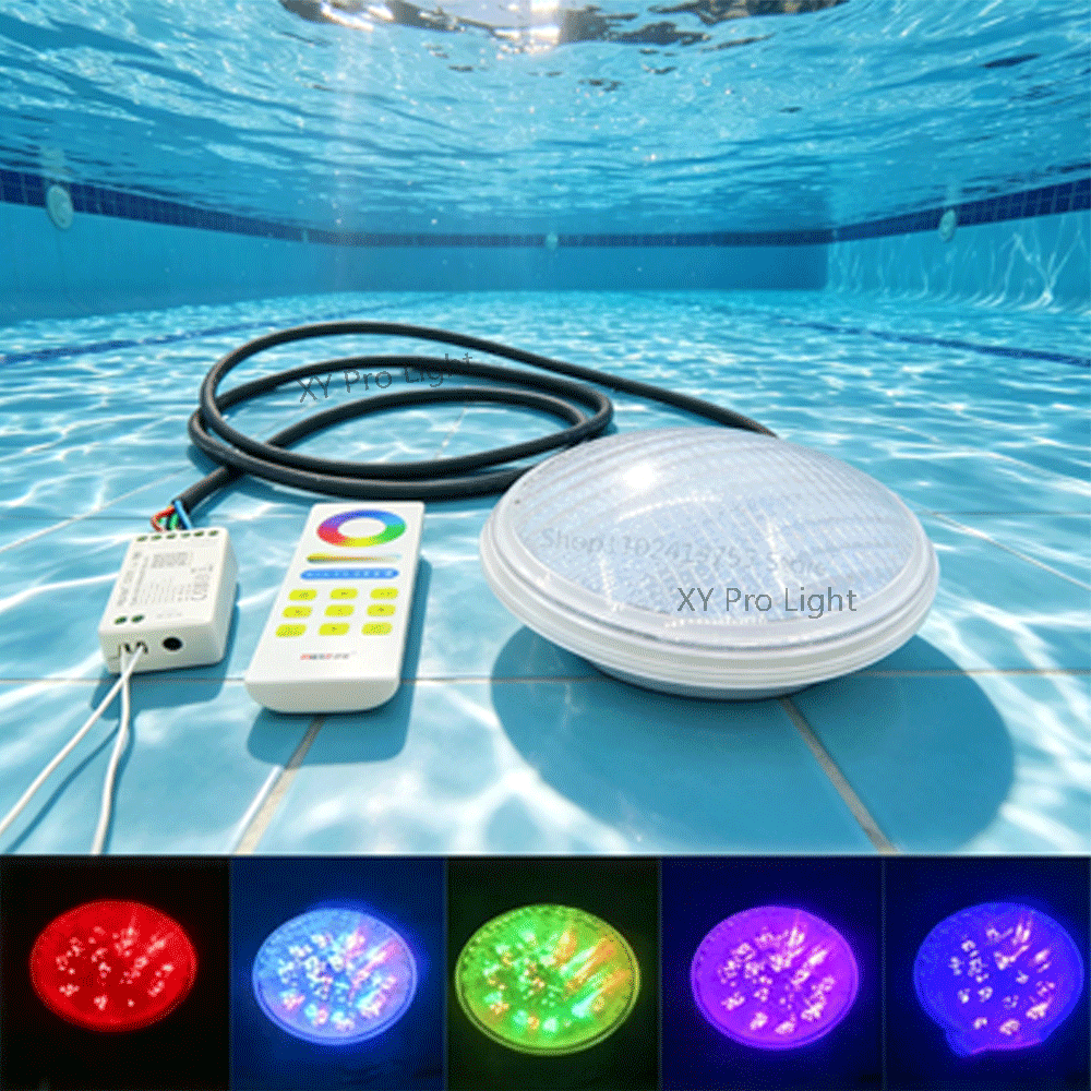 45W RGB 수중 조명 36W 54W 분수 연못 램프 - Xy Spa & Wellness George Town Photos 리뷰 및 가격