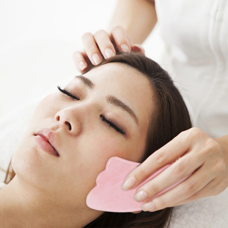 로즈 쿼츠 Gua Sha 보드 천연 옥 구 아슈 스크레 - Gua Sha Tool Rose Quartz 리뷰 및 가격
