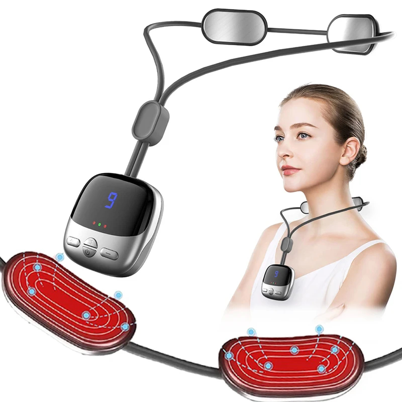 스마트 교수형 목 마사지기 EMS 근육 마사지기 휴대용 - Spa Y Wellness 리뷰 및 가격