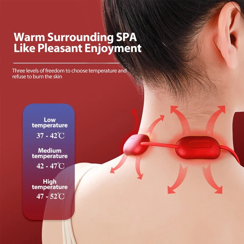 스마트 교수형 목 마사지기 EMS 근육 마사지기 휴대용 - Spa Y Wellness 리뷰 및 가격