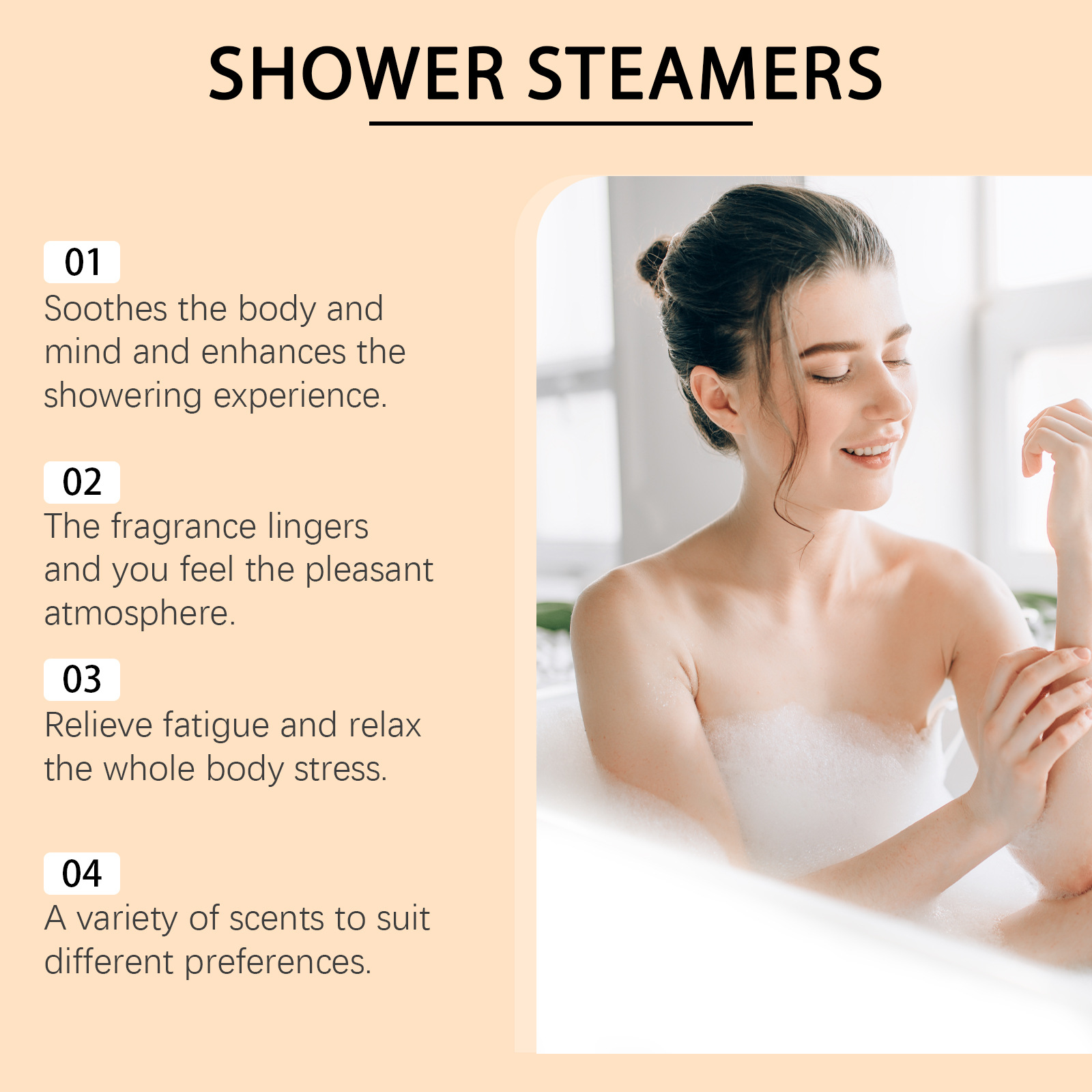 8개입 샤워 스티머 아로마테라피 에센셜 오일 천연 향  - Shower Steamer Tablet 리뷰 및 가격