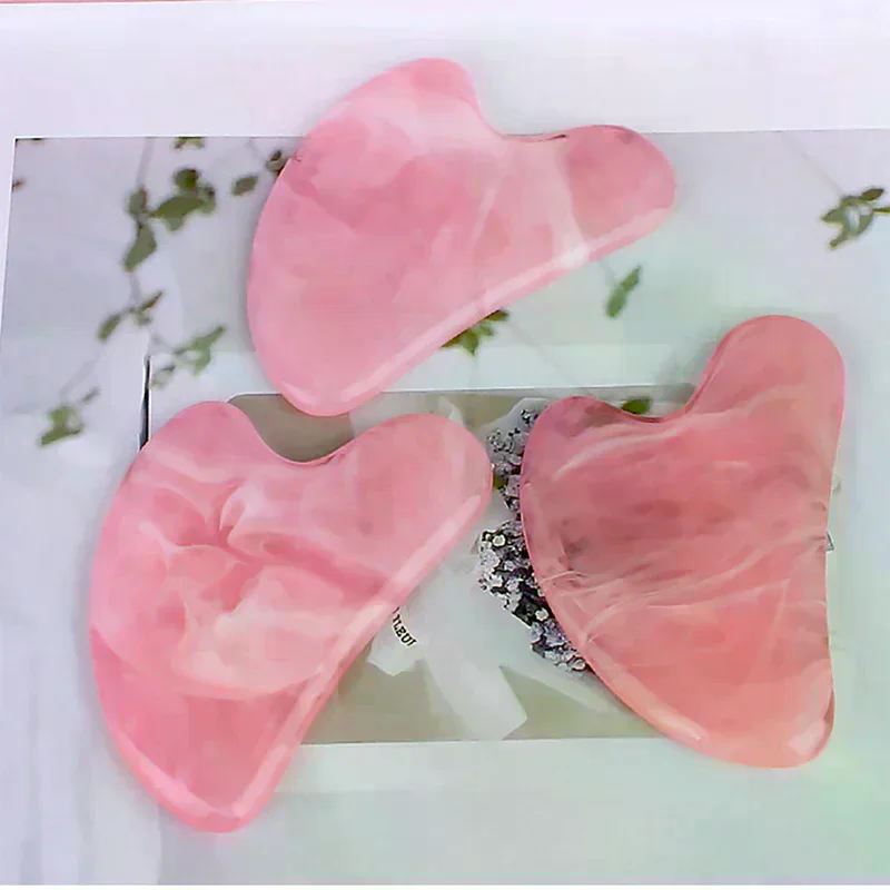 천연석 옥 구아슈 스크레이퍼 로즈 쿼츠 페이셜 구아샤  - Gua Sha Tool Rose Quartz 리뷰 및 가격