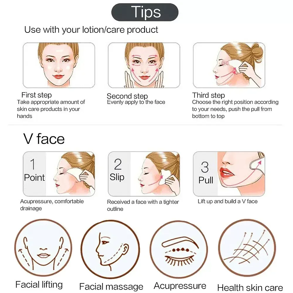 3Pcs Gua Sha 스크레이퍼 보드 롤러 마사지 G - Spa Y Wellness 리뷰 및 가격