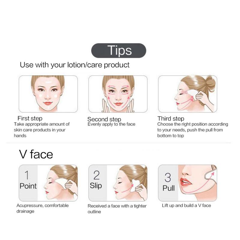 천연석 옥 구 아슈 스크레이퍼 로즈 쿼츠 페이셜 Gua - Gua Sha Tool Rose Quartz 리뷰 및 가격