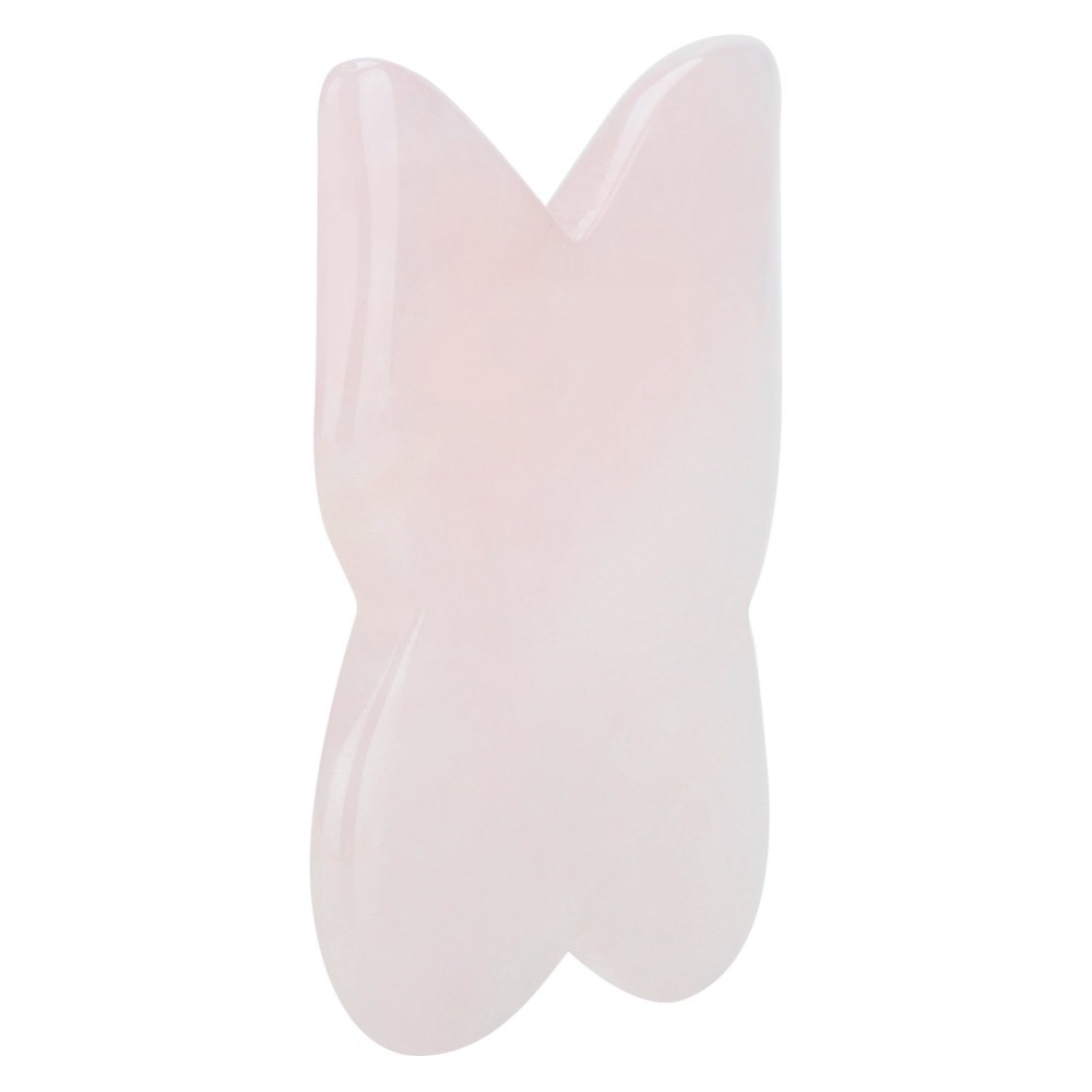 페이셜 키트 핑크 로즈 쿼츠 마사지 스톤 버터플라이 딥 - Gua Sha Tool Rose Quartz 리뷰 및 가격