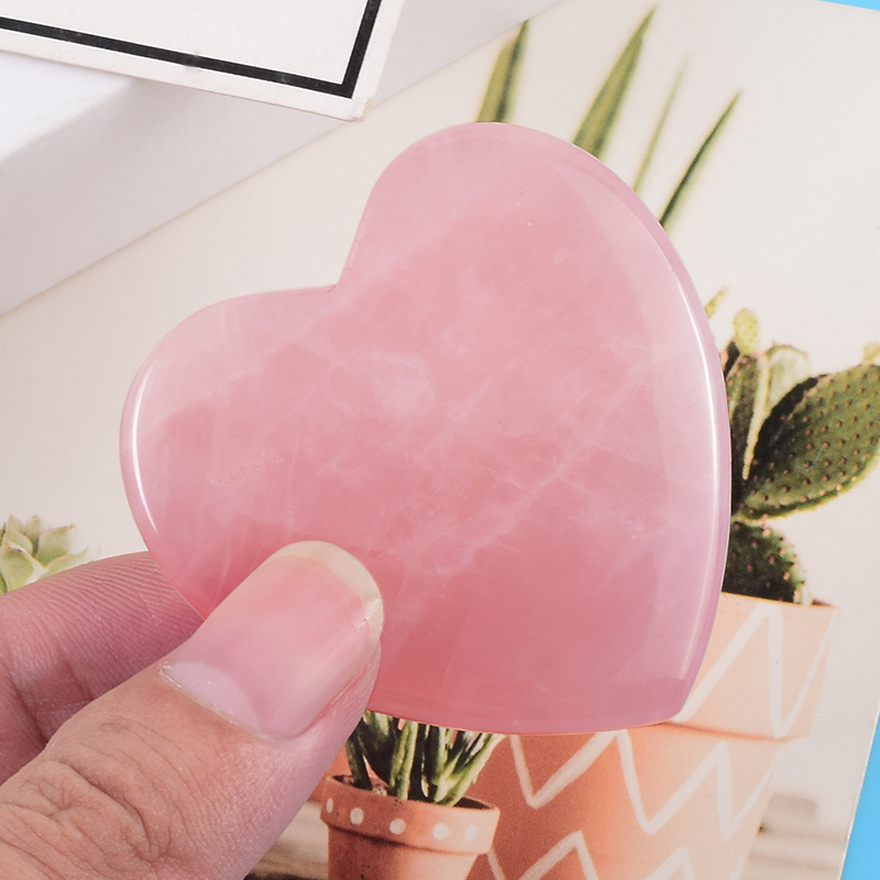 로즈 쿼츠 하트 모양 얼굴 관리 구아샤 도구, 미용 건 - Gua Sha Tool Rose Quartz 리뷰 및 가격