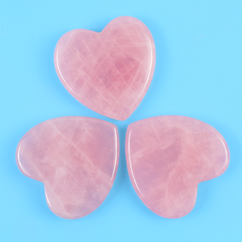 로즈 쿼츠 하트 모양 얼굴 관리 구아샤 도구, 미용 건 - Gua Sha Tool Rose Quartz 리뷰 및 가격